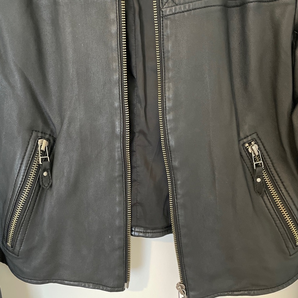 Saba leather jacket - Picture 3 of 5